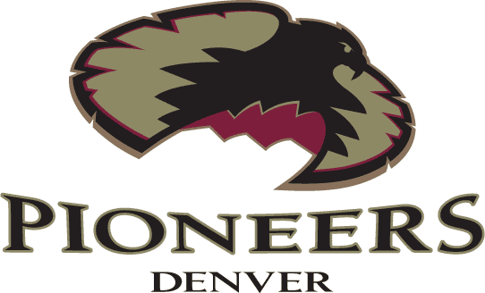 Denver Pioneers 1999-2006 Primary Logo iron on paper